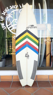 Fish Bomb 5'6", 26.1 Litros de Safari Surfboards