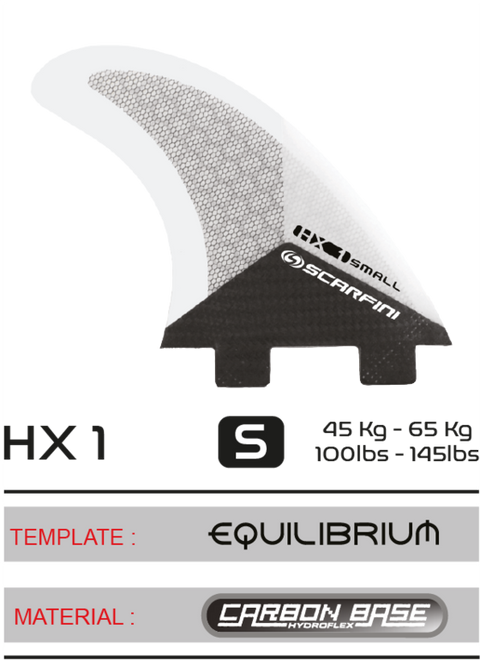 QUAD Carbon fins por Scarfini